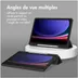 Accezz Smart Silicone Bookcase Samsung Galaxy Tab A9 Plus Zwart