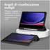 Accezz Smart Silicone Bookcase Samsung Galaxy Tab A9 Plus Zwart