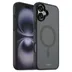 Accezz Rugged Frosted met MagSafe voor Apple iPhone 16 Plus Zwart