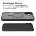 Accezz Rugged Frosted met MagSafe voor Apple iPhone 16 Plus Zwart