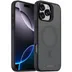 Accezz Rugged Frosted met MagSafe voor Apple iPhone 16 Pro Max Zwart
