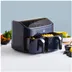 BK Supreme XXXL dubbele airfryer 3L+6L