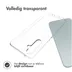Accezz Clear Backcover Samsung Galaxy A54 (5G) Transparant