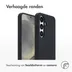 Accezz Liquid Silicone Backcover met MagSafe voor Samsung Galaxy S25 Zwart