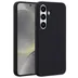 Accezz Liquid Silicone Backcover met MagSafe voor Samsung Galaxy S25 Zwart