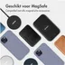 Accezz Liquid Silicone Backcover met MagSafe voor Samsung Galaxy S25 Grijs