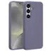 Accezz Liquid Silicone Backcover met MagSafe voor Samsung Galaxy S25 Grijs