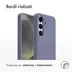 Accezz Liquid Silicone Backcover met MagSafe voor Samsung Galaxy S25 Grijs