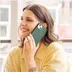 Accezz Liquid Silicone Backcover met MagSafe voor Samsung Galaxy S25 Groen