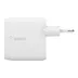 Belkin Dual USB Wall Charger + USB-A naar USB-C kabel - 24W Wit