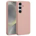 Accezz Liquid Silicone Backcover met MagSafe voor Samsung Galaxy S25 Roze