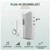 KlikAanKlikUit ACDB-8000AC Plug-in draadloze deurbelset Wit