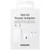 Samsung 15W Power Adapter incl. USB-C naar USB-C kabel (1m) Wit