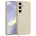 Accezz Liquid Silicone Backcover met MagSafe voor Samsung Galaxy S25 Plus Donkergrijs