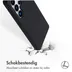 Accezz Liquid Silicone Backcover met MagSafe voor Samsung Galaxy S25 Ultra Zwart