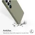 Accezz Liquid Silicone Backcover met MagSafe voor Samsung Galaxy S25 Ultra Groen