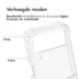 Accezz Clear Backcover Samsung Galaxy Z Flip 4 Transparant