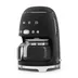 Smeg DCF02BLMEU Mat zwart