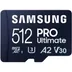 Samsung Pro Ultimate 512GB + SD-adapter