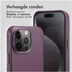 Accezz MagSafe Leather Backcover iPhone 15 Pro Max Paars