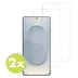 Accezz 2 pack glass voor Samsung Galaxy S25 Edge Transparant