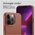 Accezz MagSafe Leather Backcover iPhone 13 Pro Bruin