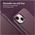 Accezz MagSafe Leather Backcover iPhone 14 Paars