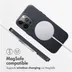 Accezz MagSafe Leather Backcover iPhone 14 Pro Max Zwart