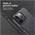 Accezz MagSafe Leather Backcover iPhone 14 Pro Max Zwart