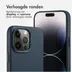 Accezz MagSafe Leather Backcover iPhone 14 Pro Max Blauw