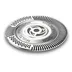 Philips HQ8/40/SH50/50 Zwart/wit