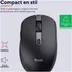 Trust Ozaa compact Draadloze Muis Zwart