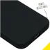 Accezz Liquid Silicone Backcover iPhone 12 Mini Zwart