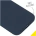 Accezz Liquid Silicone Backcover iPhone 12 Mini Donkerblauw