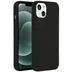 Accezz Liquid Silicone Backcover iPhone 13 Mini Zwart