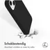 Accezz Liquid Silicone Backcover iPhone 13 Mini Zwart
