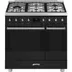 Smeg C92GPMBNLK2 Mat zwart