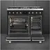 Smeg C92GPMBNLK2 Mat zwart