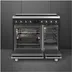 Smeg C92IPMB2 Mat zwart