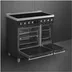 Smeg C92IPMB2 Mat zwart