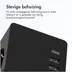 Accezz PowerCube 6-in-1 1x USB-C+2x USB-A+3x stopcontact 4000W Zwart