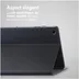 Accezz Classic Tablet Case Samsung Galaxy Tab A9 Plus Zwart