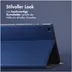 Accezz Classic Tablet Case Samsung Galaxy Tab A9 Plus Donkerblauw