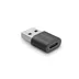 Hama USB Adapter USB-A Plug - USB-C Socket USB 3.2 Gen2 10 Gbit/s Zwart