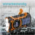 Just in Case Emergency Solar Hand Radio Noodradio Oranje
