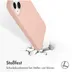 Accezz Liquid Silicone Backcover met MagSafe iPhone 13 Roze