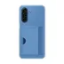 Samsung Card Slot Case voor Samsung Galaxy A17 4G/5G Blauw