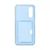 Samsung Card Slot Case voor Samsung Galaxy A17 4G/5G Blauw