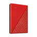 WD My Passport 4TB Rood