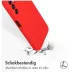 Accezz Liquid Silicone Backcover Samsung Galaxy A14 (5G) Rood